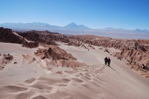 Le désert d'Atacama au nord du Chili